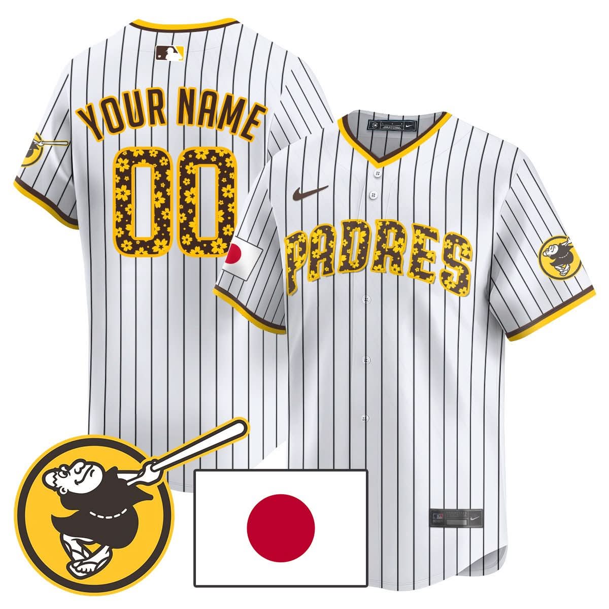 Custom SDP Japanese Heritage Jersey - Stitched