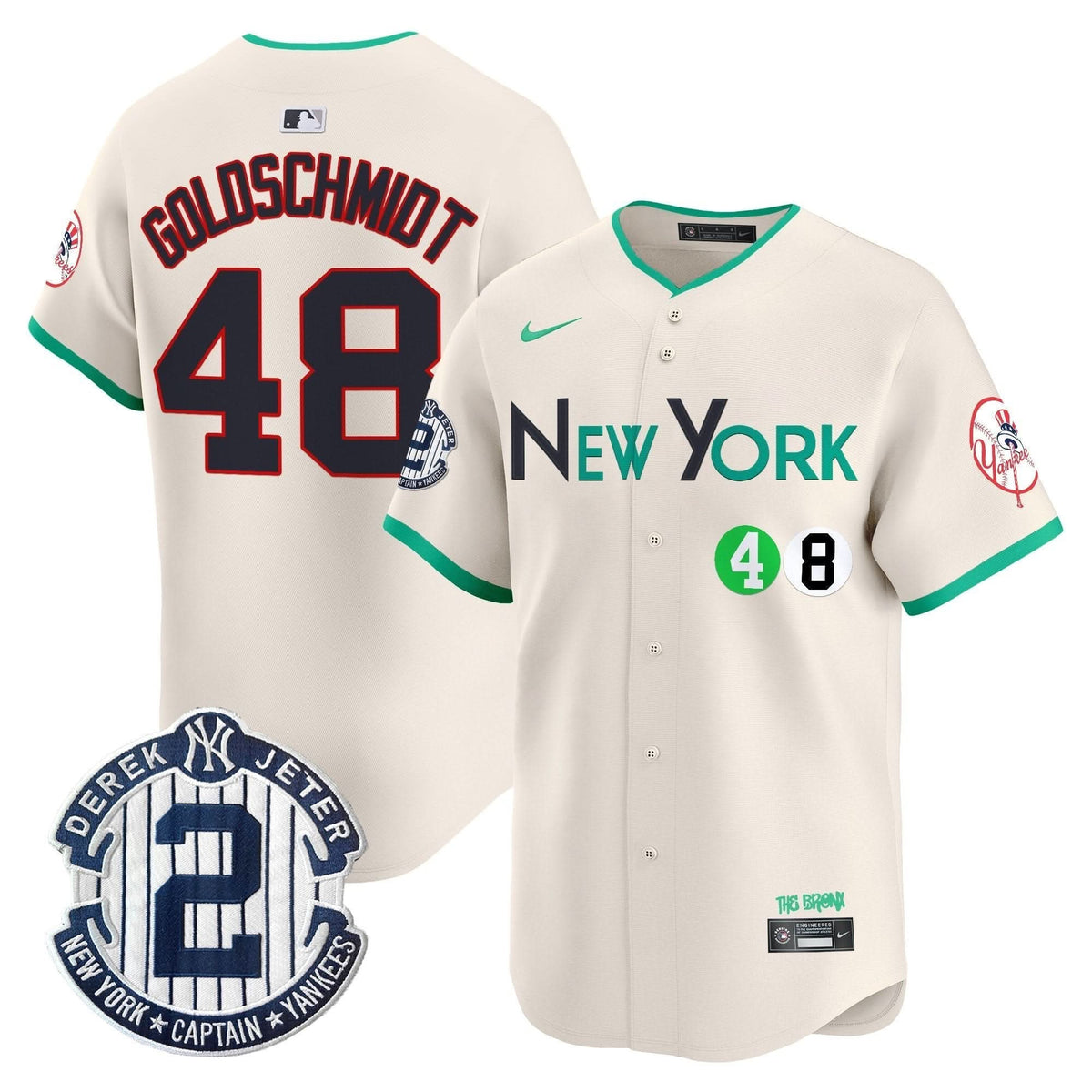 NYY City Connect Vapor Premier Limited Jersey - Stitched
