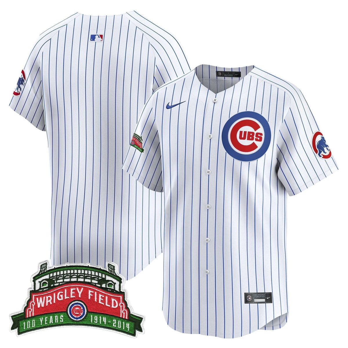 CC Wrigley Field Style Vapor Premier Limited Jersey - Stitched