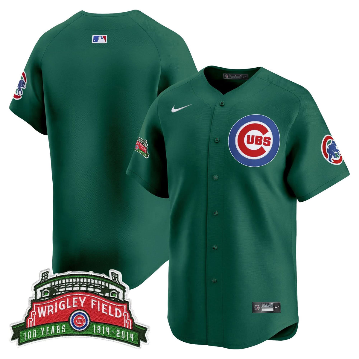 CC Wrigley Field Style Vapor Premier Limited Jersey - Stitched