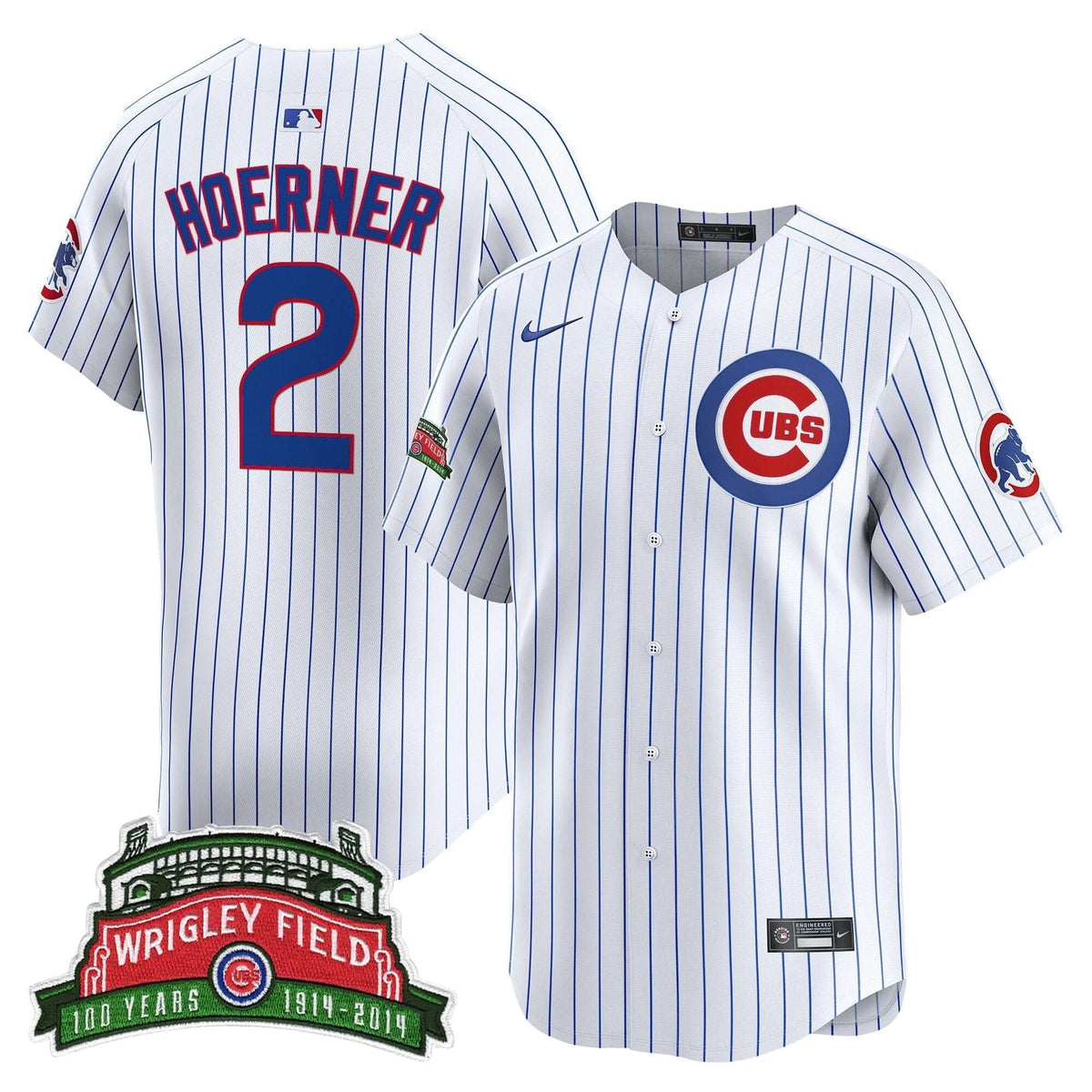 CC Wrigley Field Style Vapor Premier Limited Jersey - Stitched