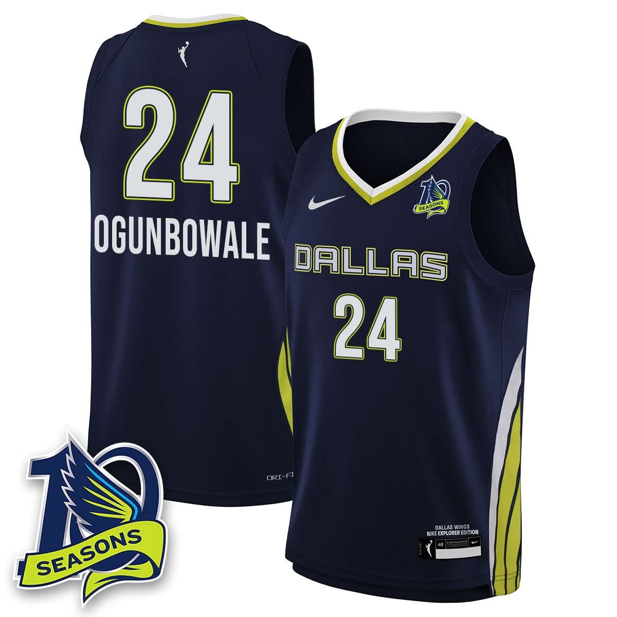 Dallas Wings 2025 Limited Jersey - Stitched