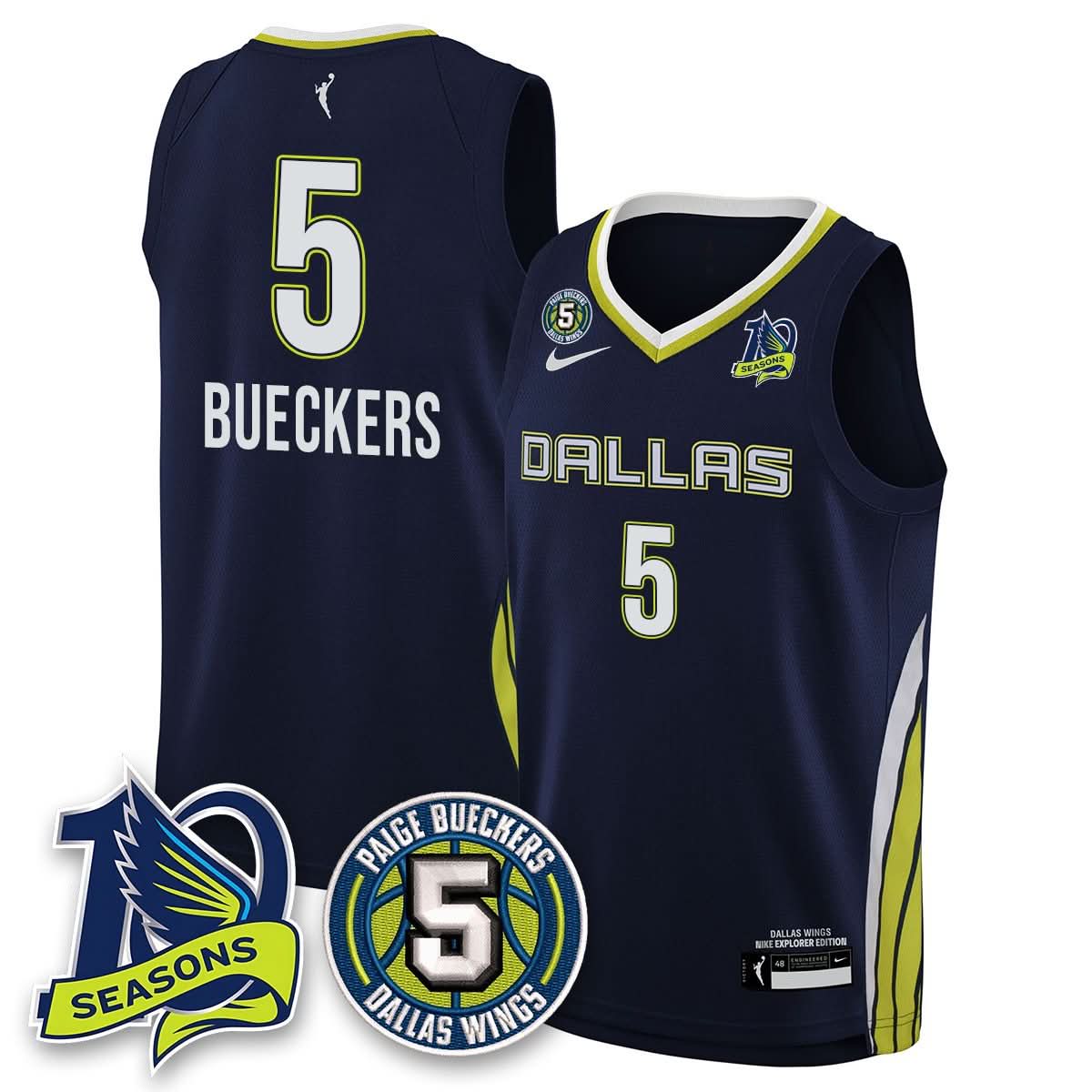 Dallas Wings 2025 Limited Jersey - Stitched