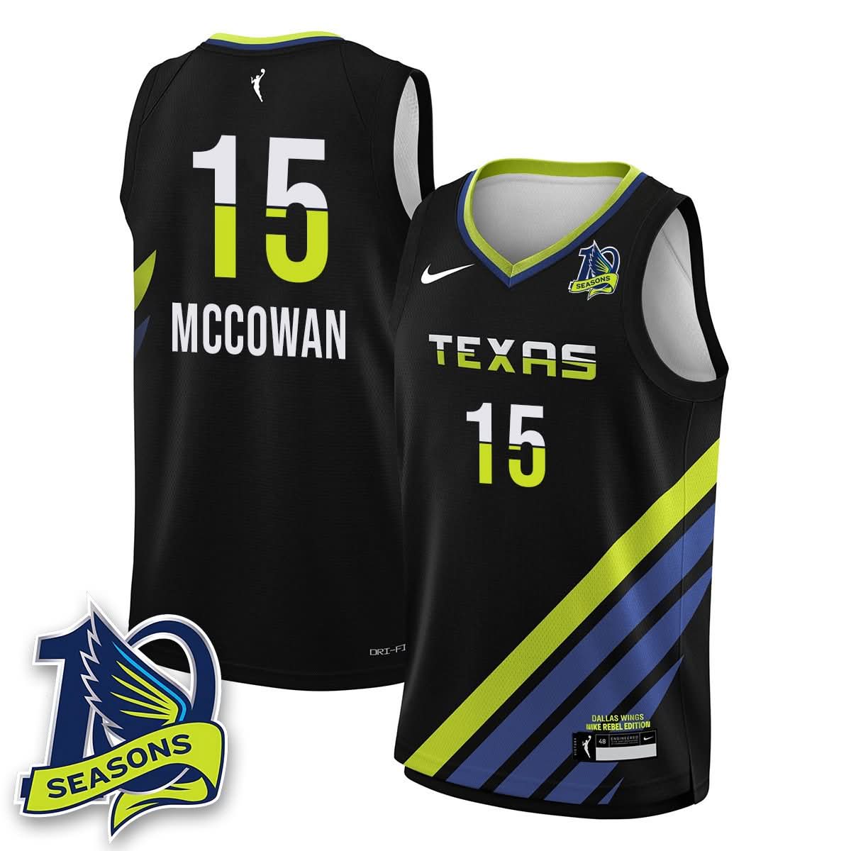 Dallas Wings 2025 Limited Jersey - Stitched