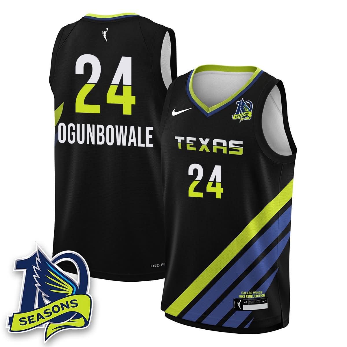 Dallas Wings 2025 Limited Jersey - Stitched