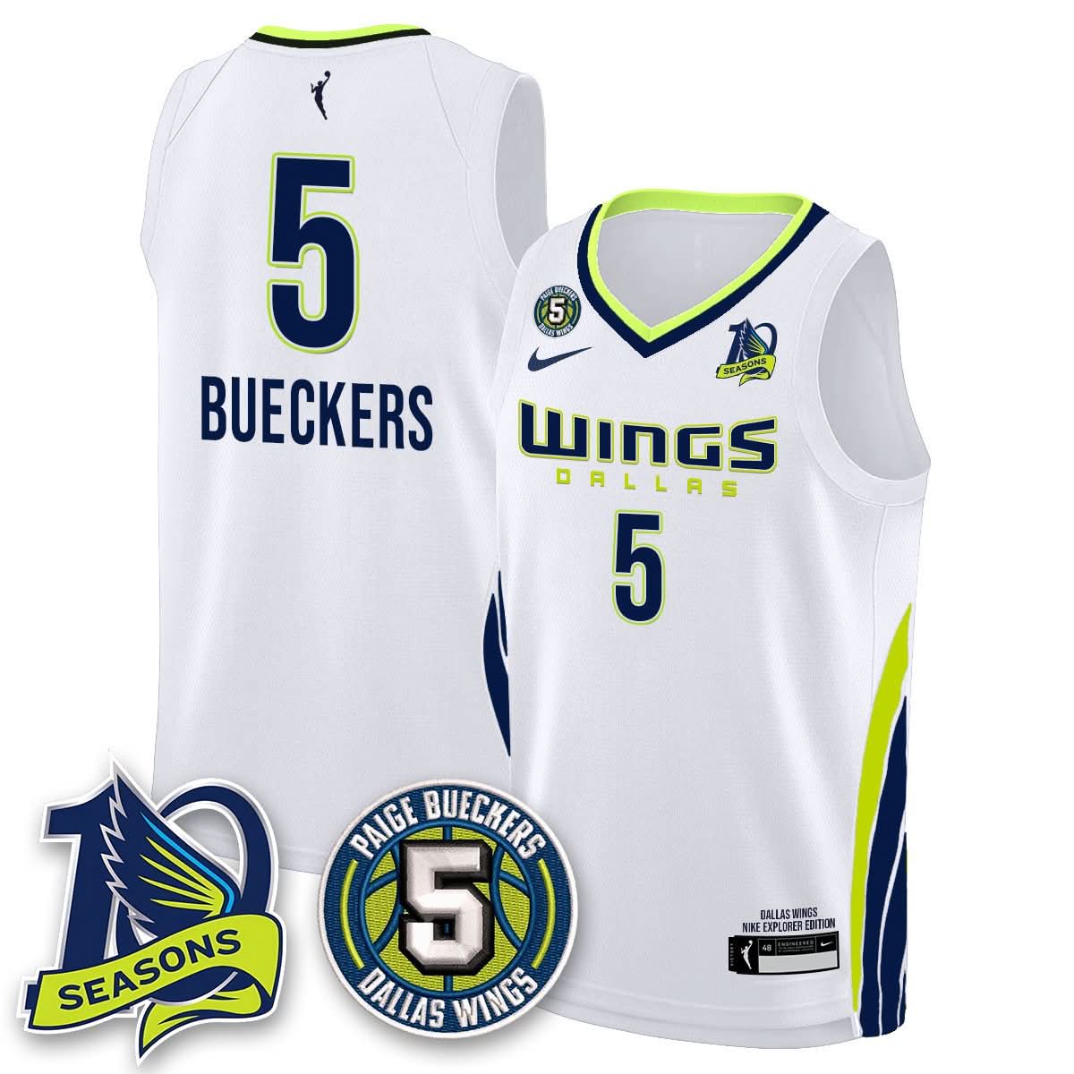 Dallas Wings 2025 Limited Jersey - Stitched