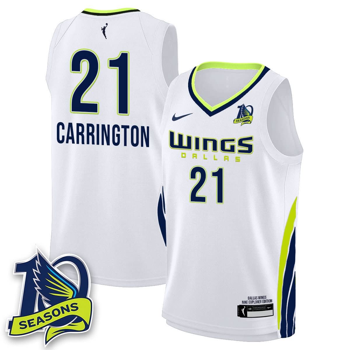 Dallas Wings 2025 Limited Jersey - Stitched