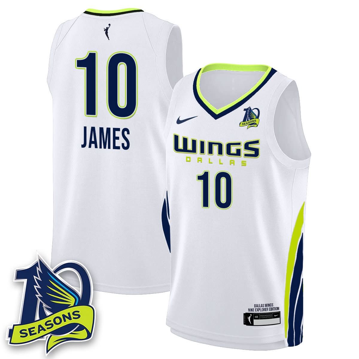 Dallas Wings 2025 Limited Jersey - Stitched