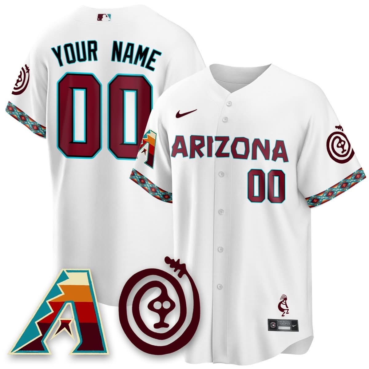 Custom Gender/Name AD City Connect Concept Jersey V2 - Stitched