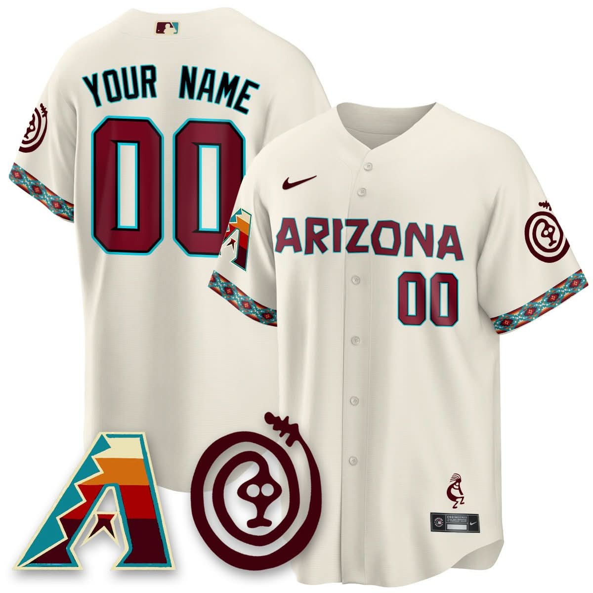 Custom Gender/Name AD City Connect Concept Jersey V2 - Stitched