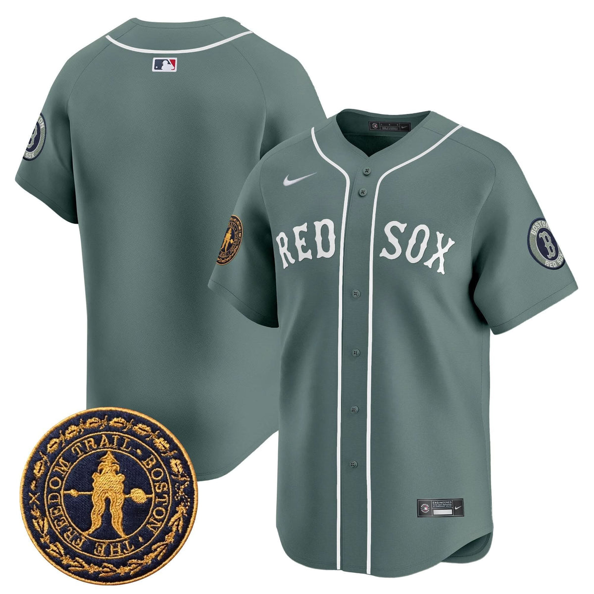 BRS Freedom Trail Patch Vapor Premier Limited Jersey - Stitched