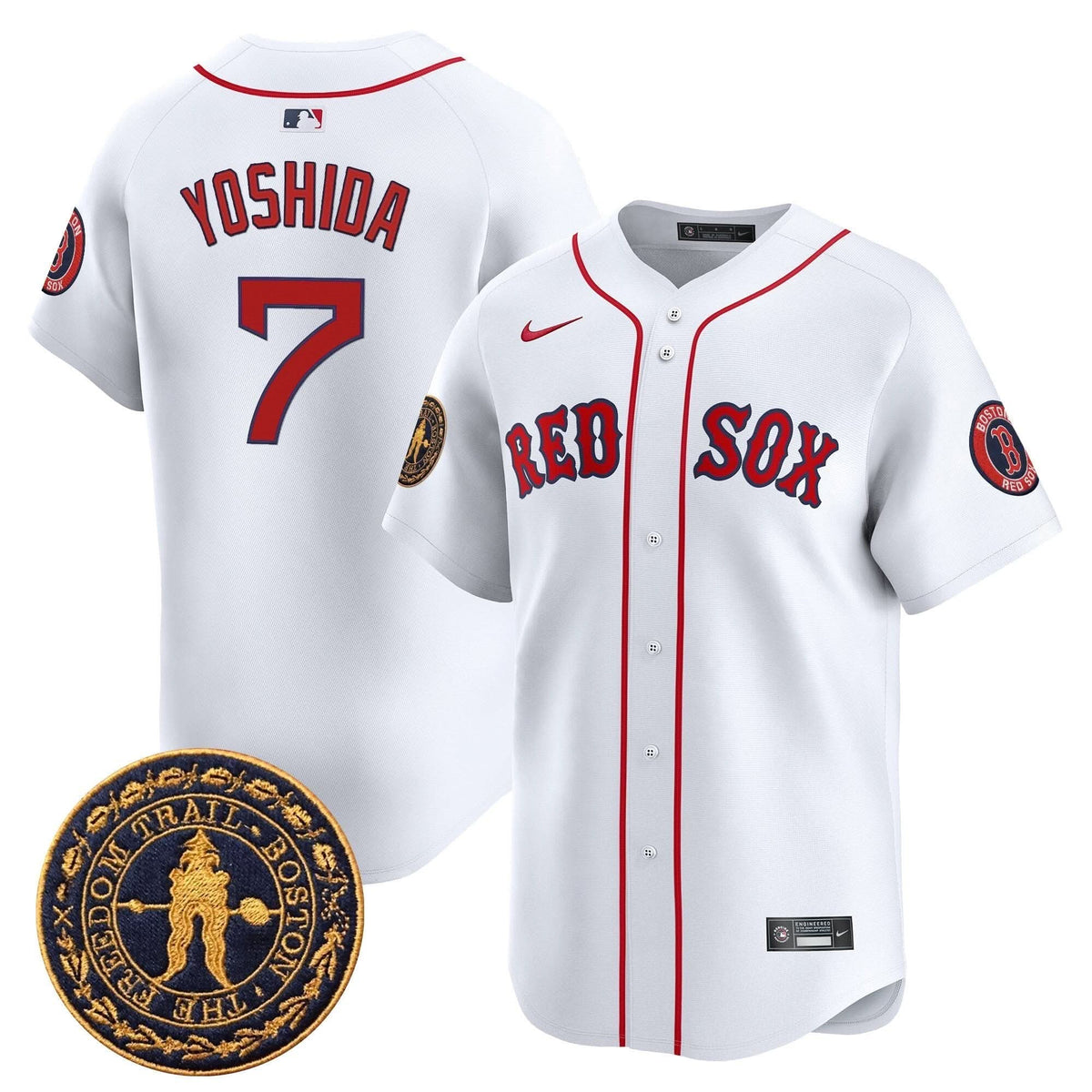BRS Freedom Trail Patch Vapor Premier Limited Jersey - Stitched
