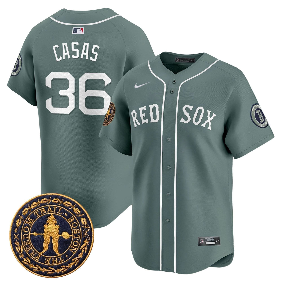 BRS Freedom Trail Patch Vapor Premier Limited Jersey - Stitched