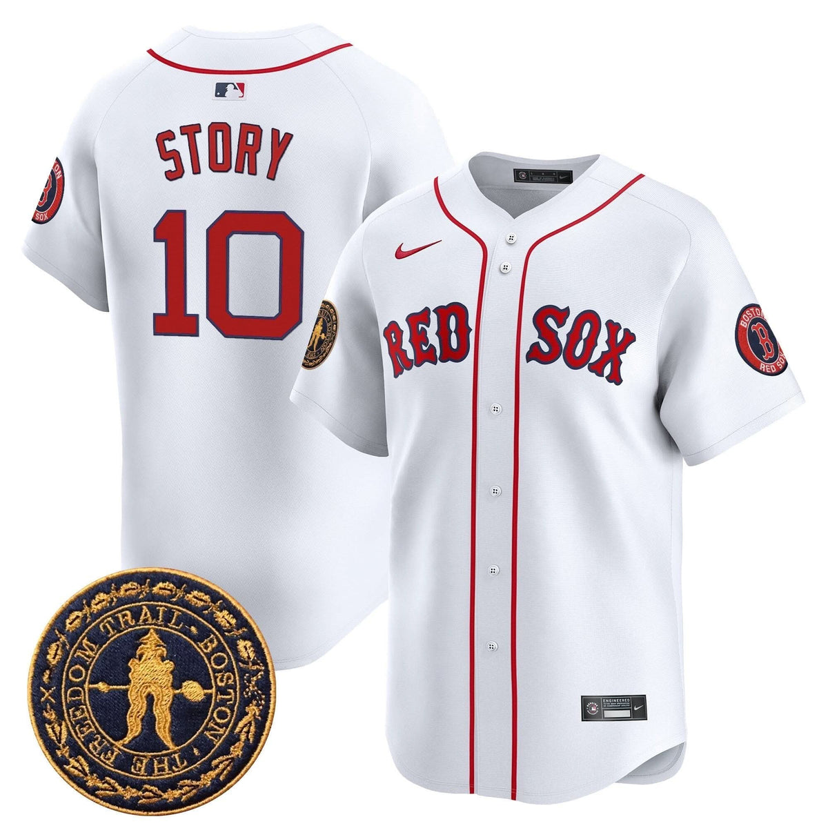 BRS Freedom Trail Patch Vapor Premier Limited Jersey - Stitched