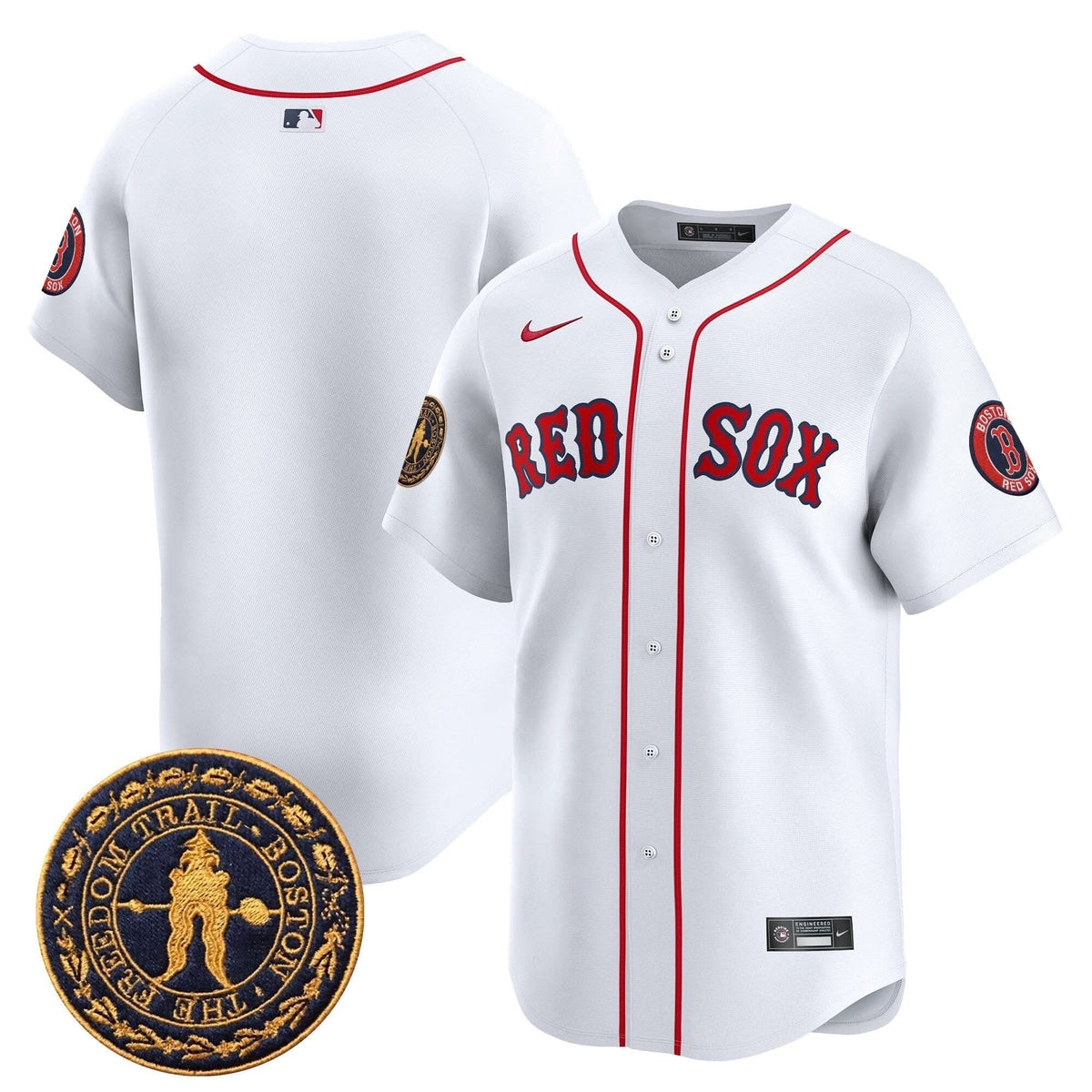 BRS Freedom Trail Patch Vapor Premier Limited Jersey - Stitched