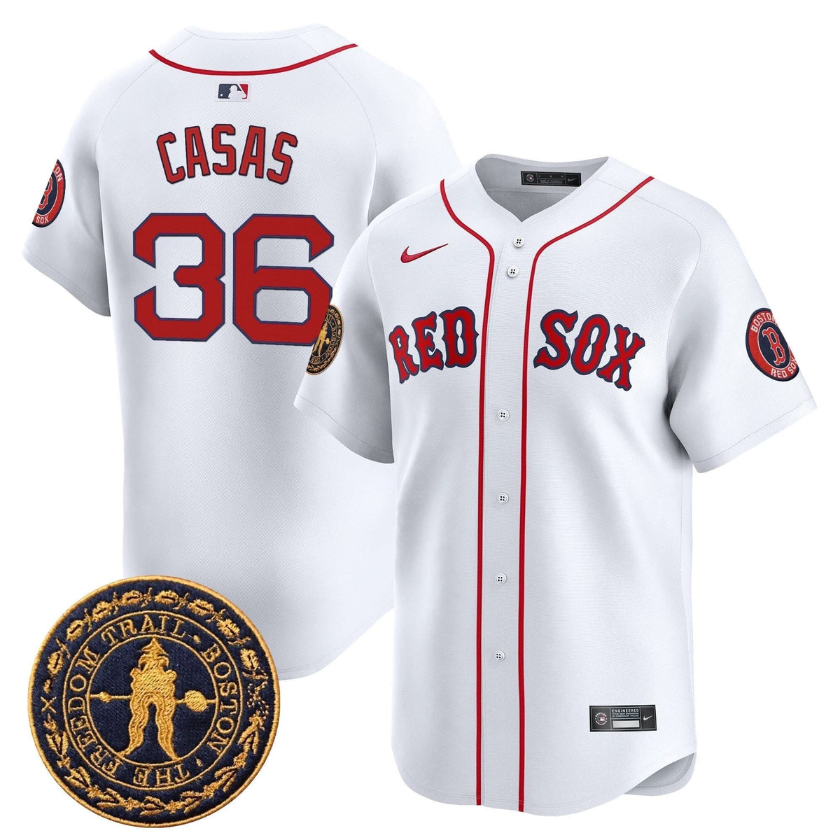BRS Freedom Trail Patch Vapor Premier Limited Jersey - Stitched
