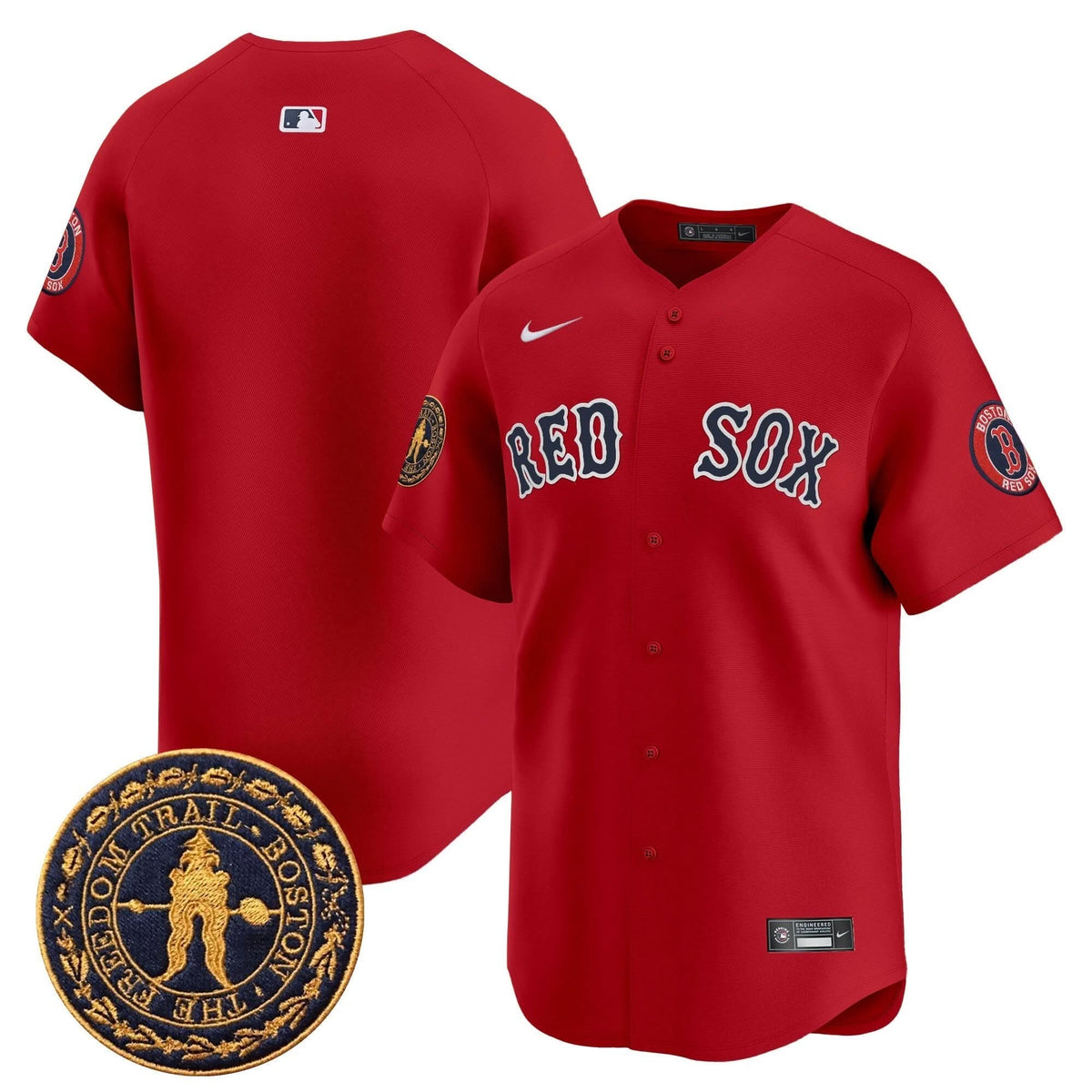 BRS Freedom Trail Patch Vapor Premier Limited Jersey - Stitched