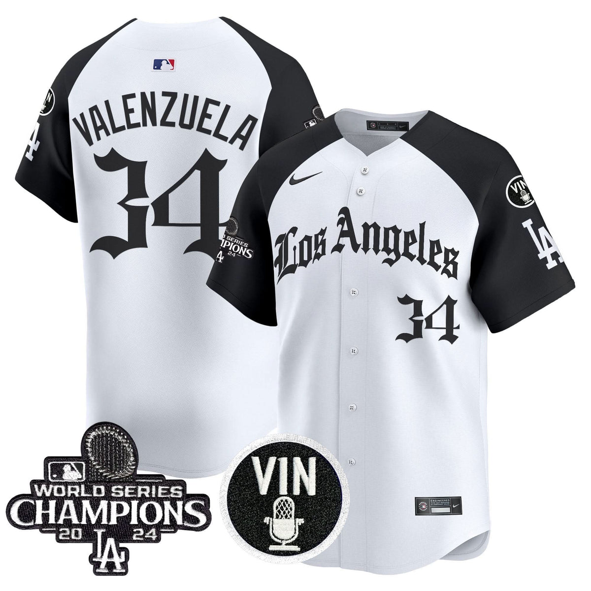 LAD 2025 LA Gothic Style Vapor Premier Limited Jersey - Stitched
