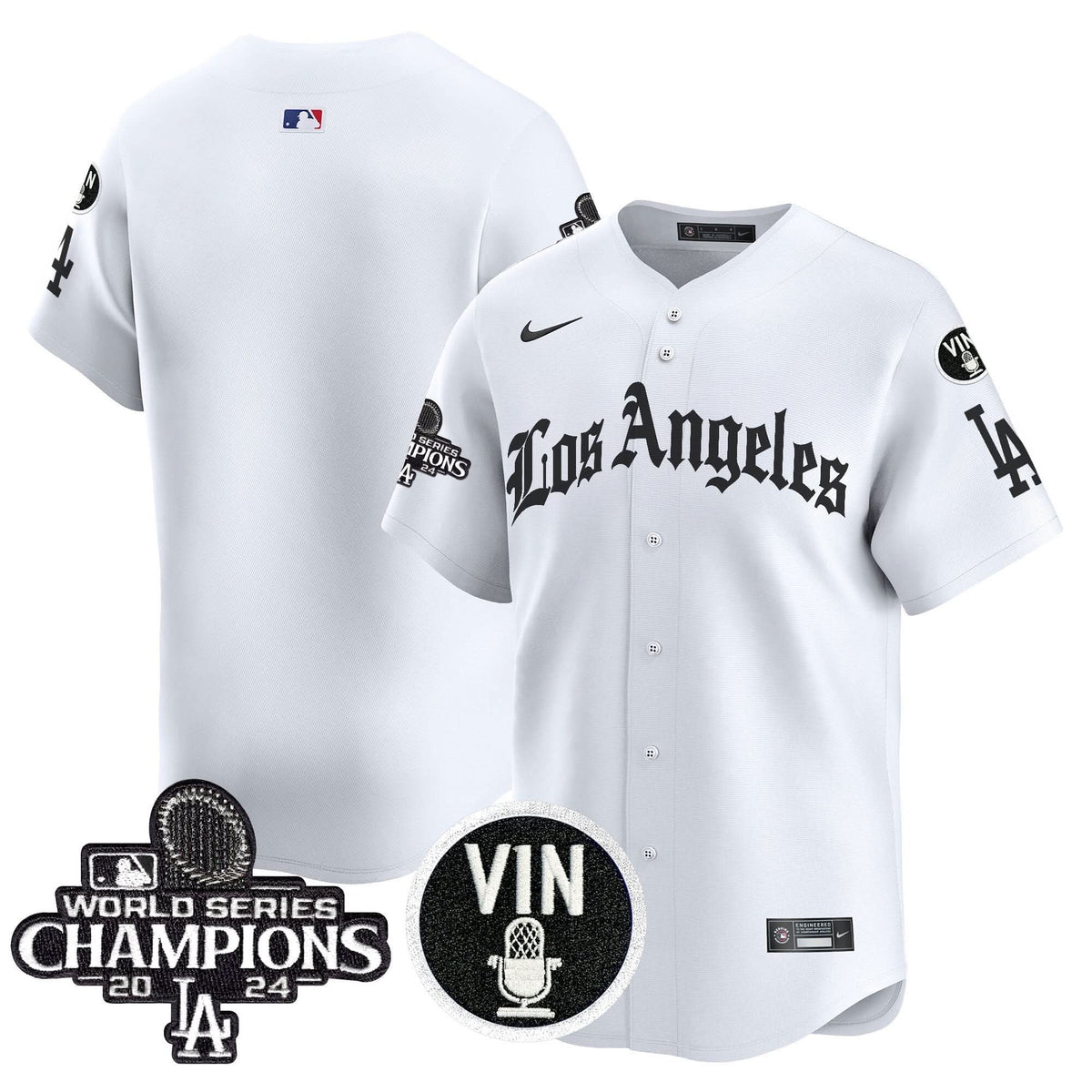 LAD 2025 LA Gothic Style Vapor Premier Limited Jersey - Stitched