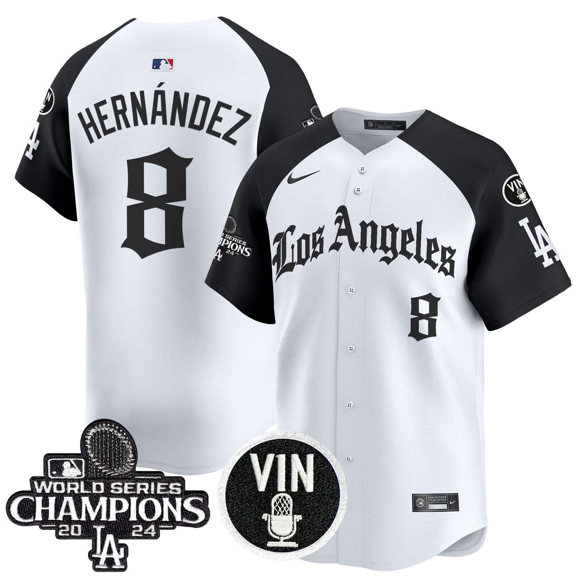 LAD 2025 LA Gothic Style Vapor Premier Limited Jersey - Stitched