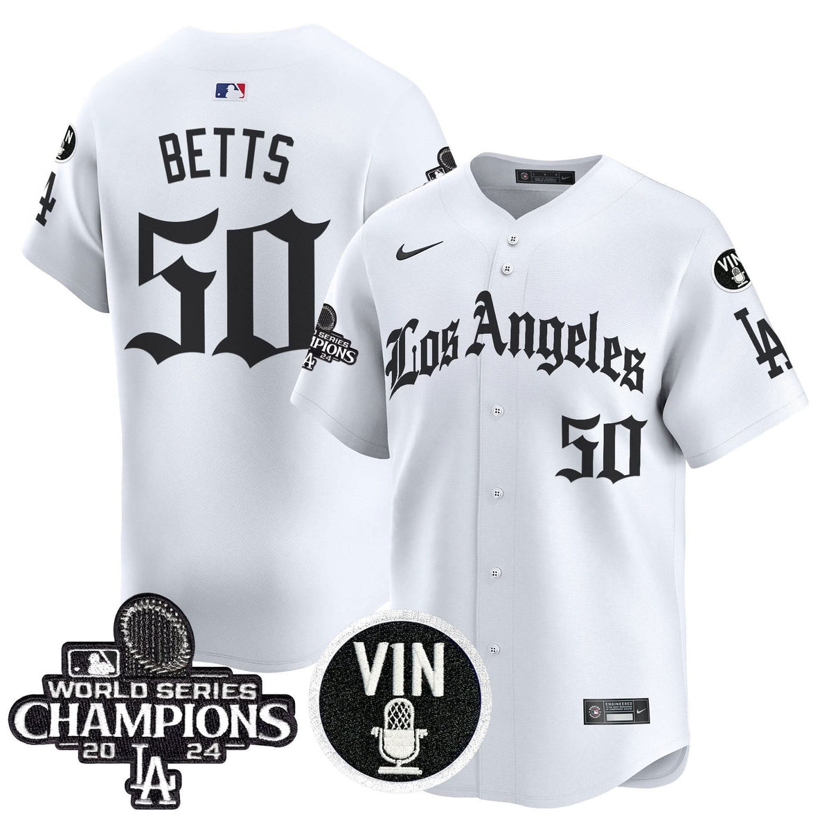 LAD 2025 LA Gothic Style Vapor Premier Limited Jersey - Stitched