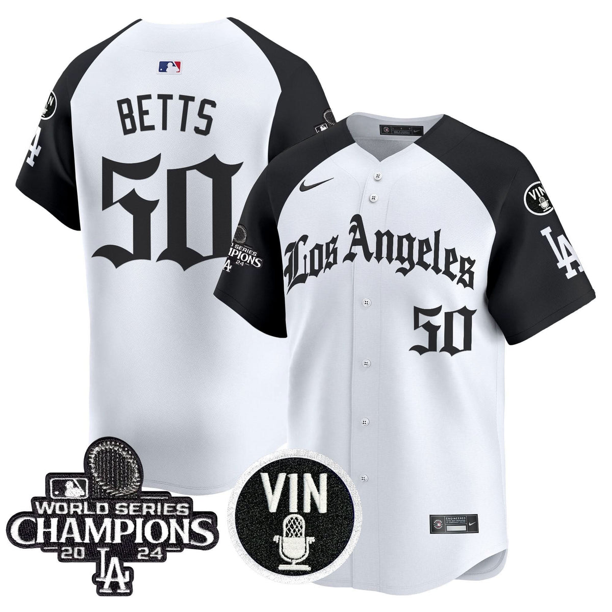 LAD 2025 LA Gothic Style Vapor Premier Limited Jersey - Stitched