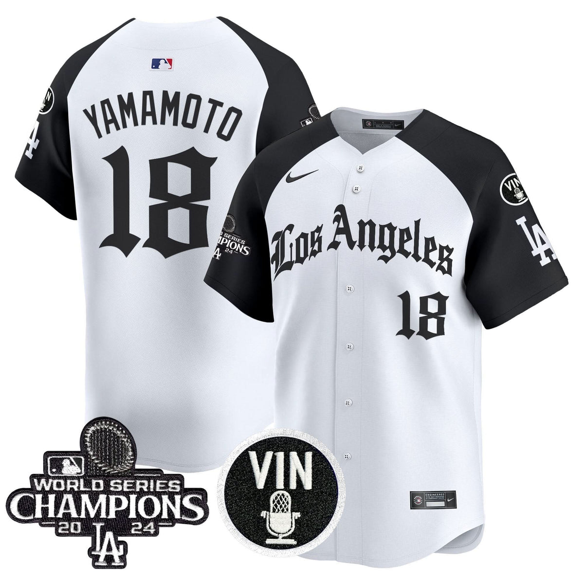LAD 2025 LA Gothic Style Vapor Premier Limited Jersey - Stitched