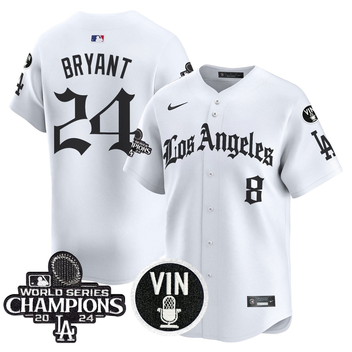 LAD 2025 LA Gothic Style Vapor Premier Limited Jersey - Stitched