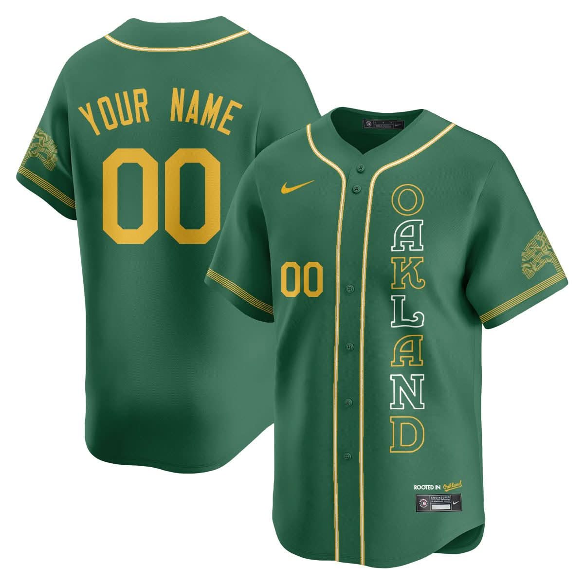Custom Name/Gender OA City Connect Concept Jersey - Stitched