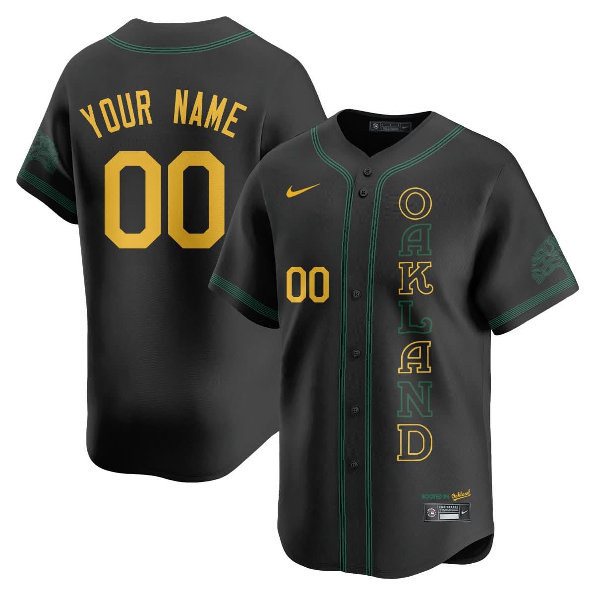 Custom Name/Gender OA City Connect Concept Jersey - Stitched