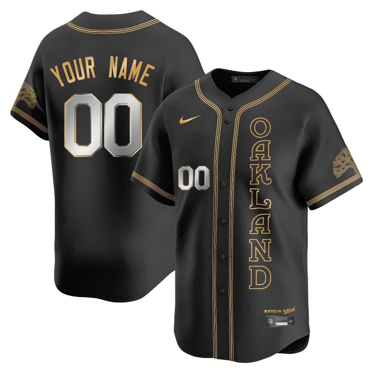 Custom Name/Gender OA City Connect Concept Jersey - Stitched