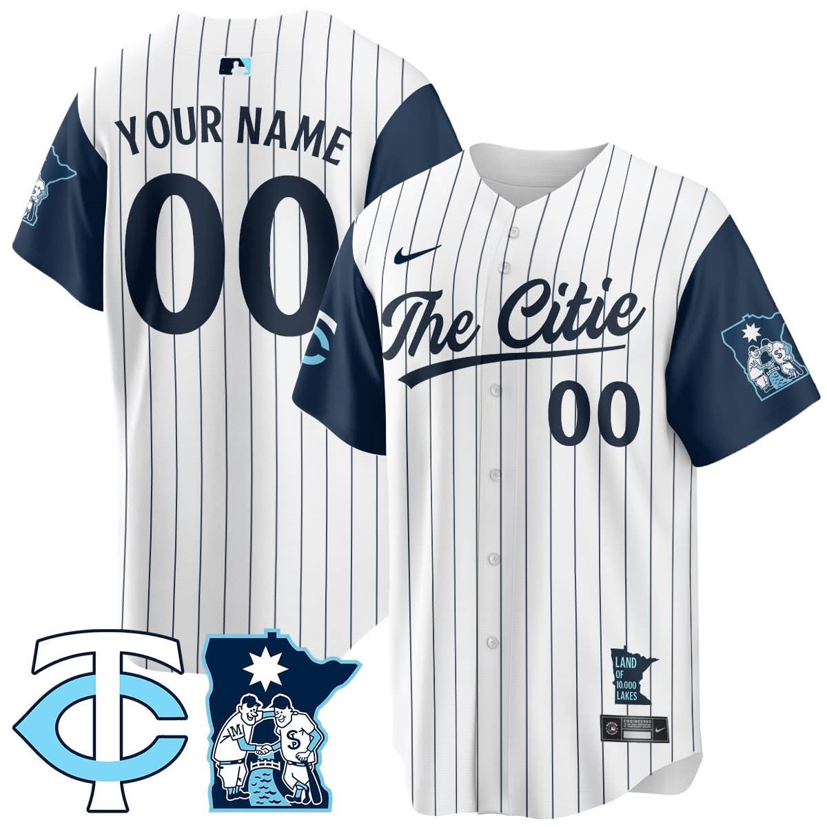 Custom Name/Gender MT City Connect Concept Jersey - Stitched