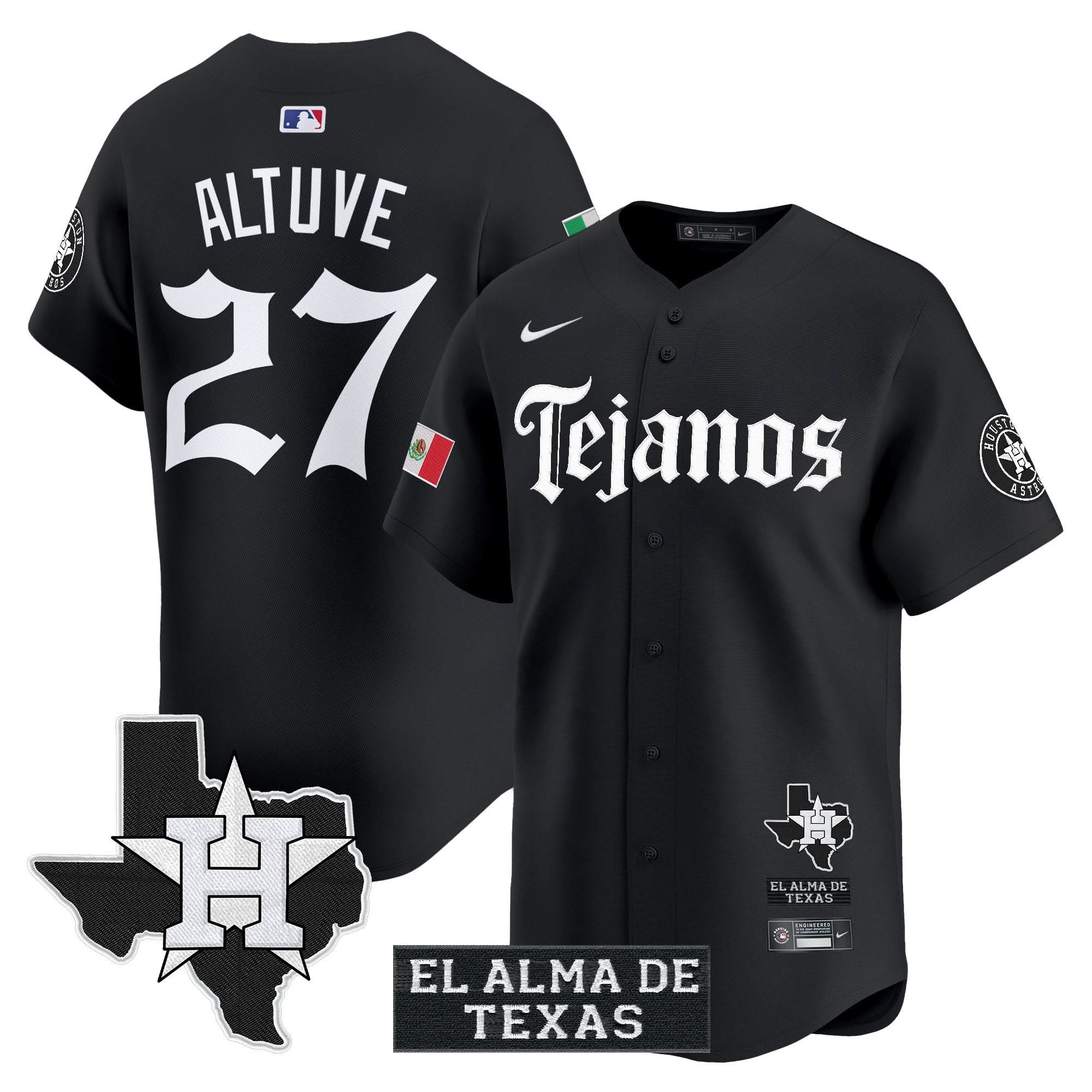 HA Mexico Tejano Barrio Style Vapor Premier Limited Jersey - Stitched