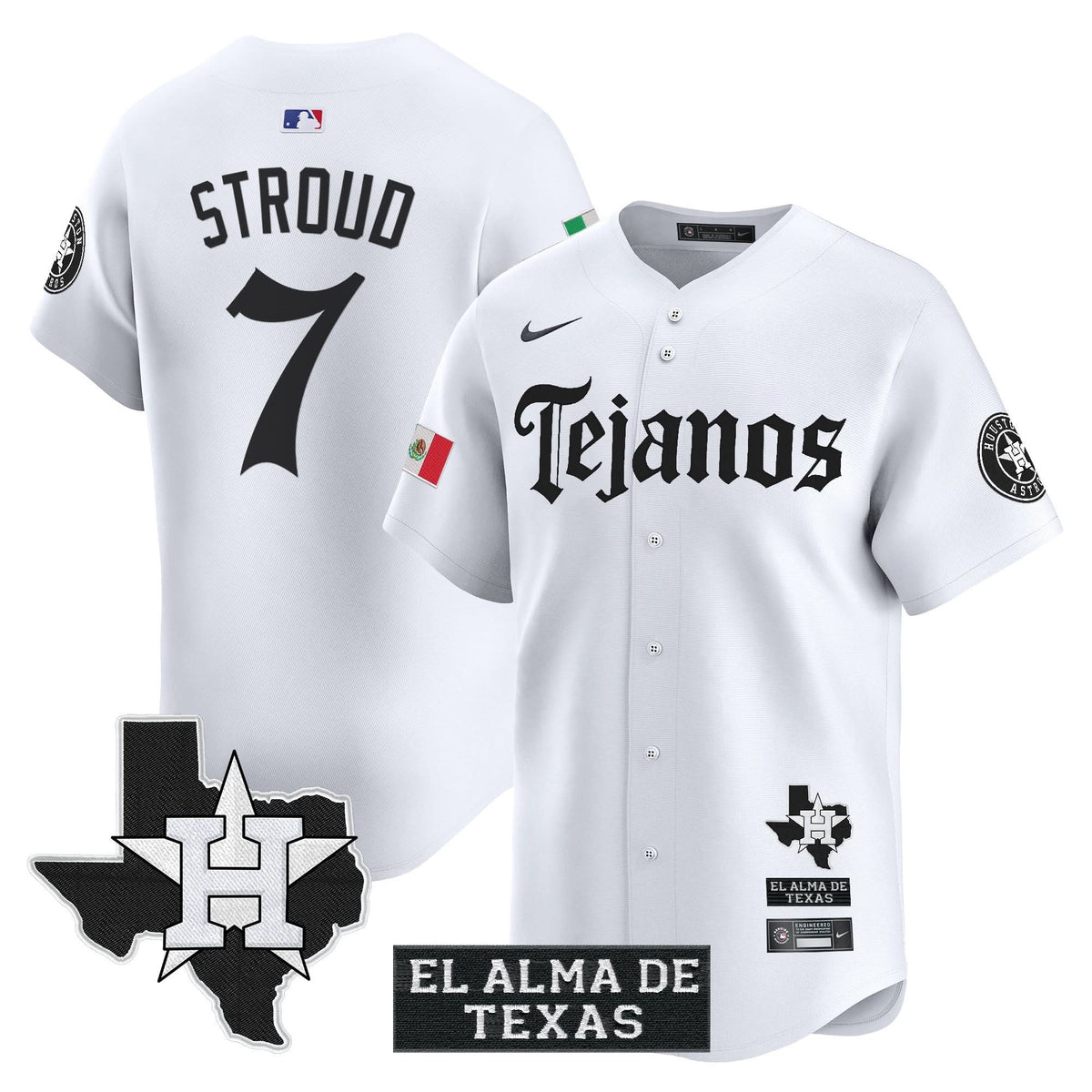 HA Mexico Tejano Barrio Style Vapor Premier Limited Jersey - Stitched