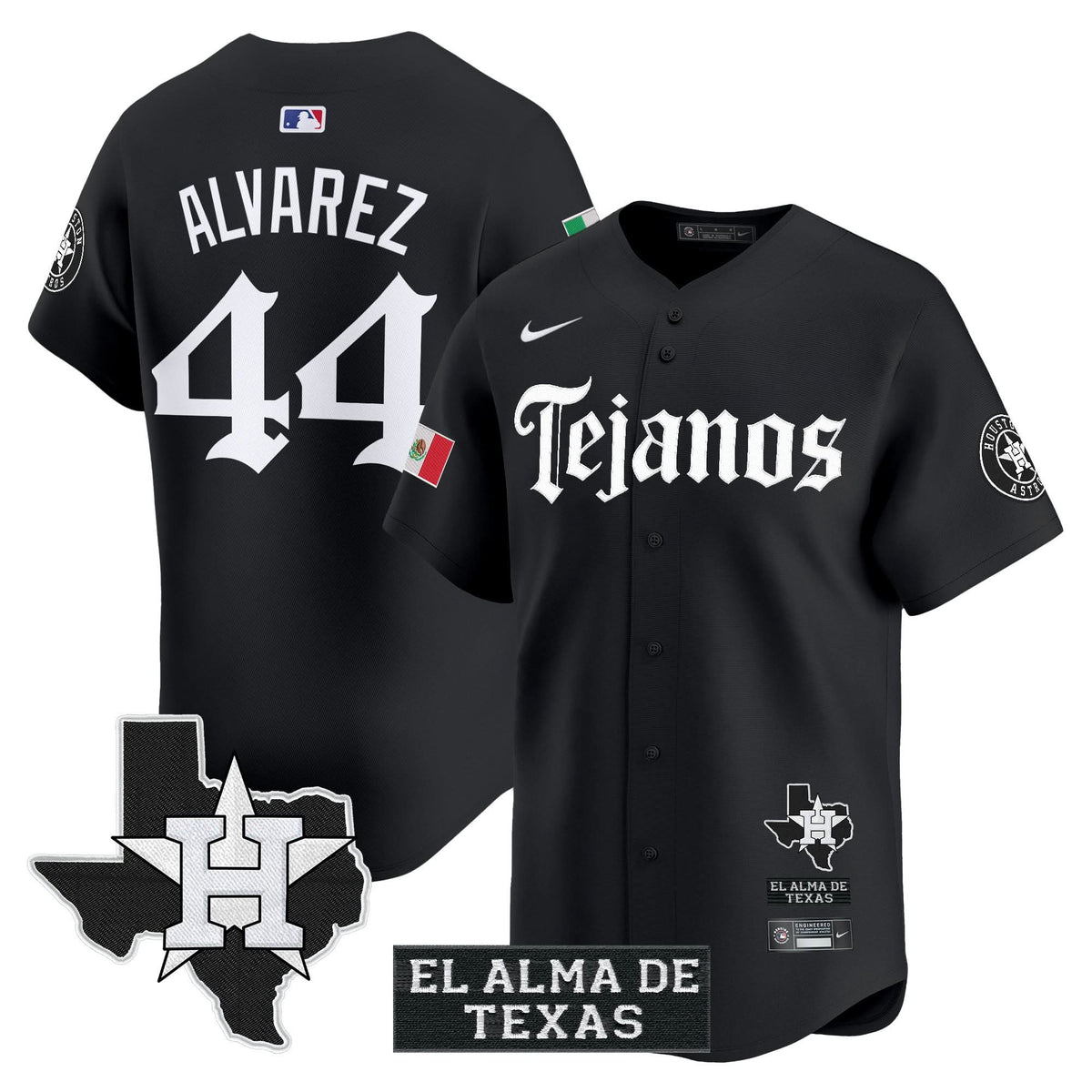 HA Mexico Tejano Barrio Style Vapor Premier Limited Jersey - Stitched