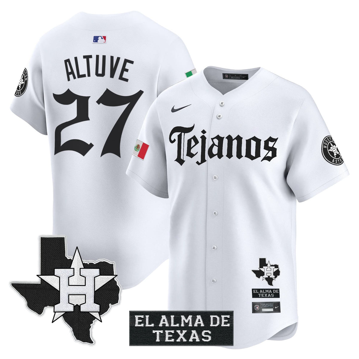 HA Mexico Tejano Barrio Style Vapor Premier Limited Jersey - Stitched