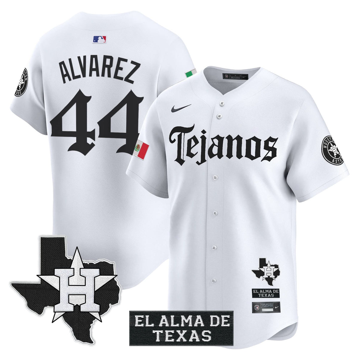 HA Mexico Tejano Barrio Style Vapor Premier Limited Jersey - Stitched