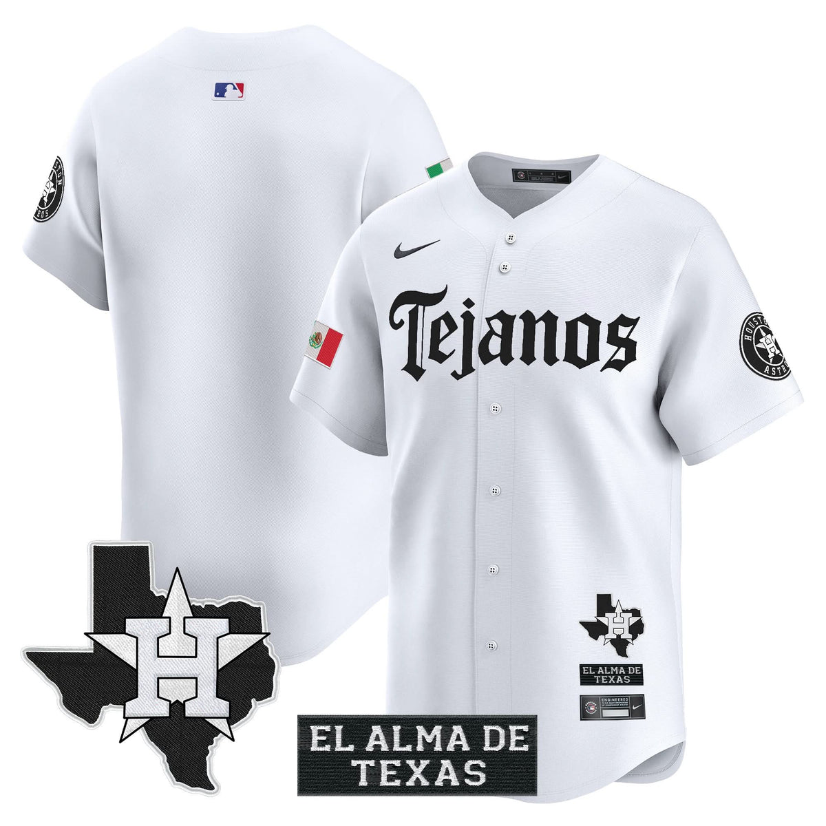HA Mexico Tejano Barrio Style Vapor Premier Limited Jersey - Stitched