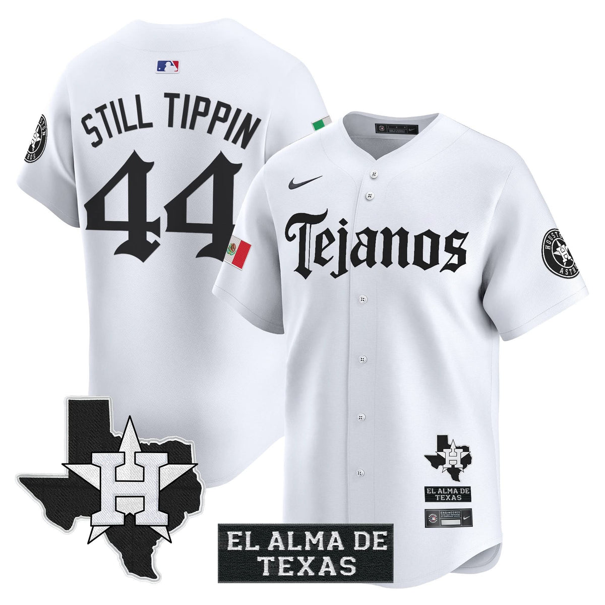 HA Mexico Tejano Barrio Style Vapor Premier Limited Jersey - Stitched
