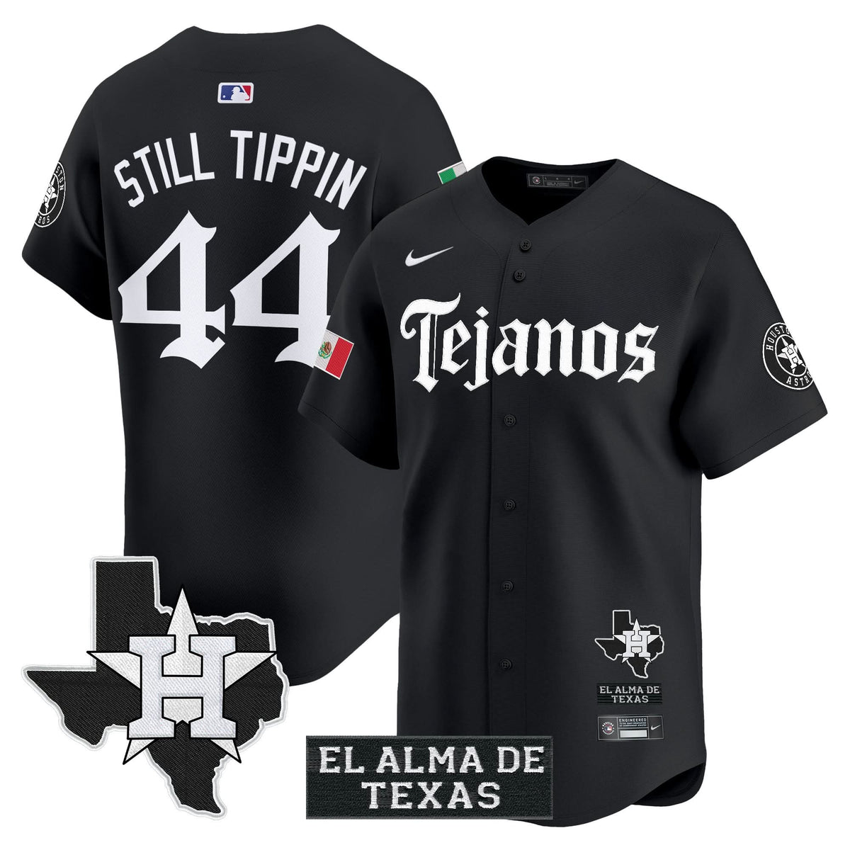 HA Mexico Tejano Barrio Style Vapor Premier Limited Jersey - Stitched