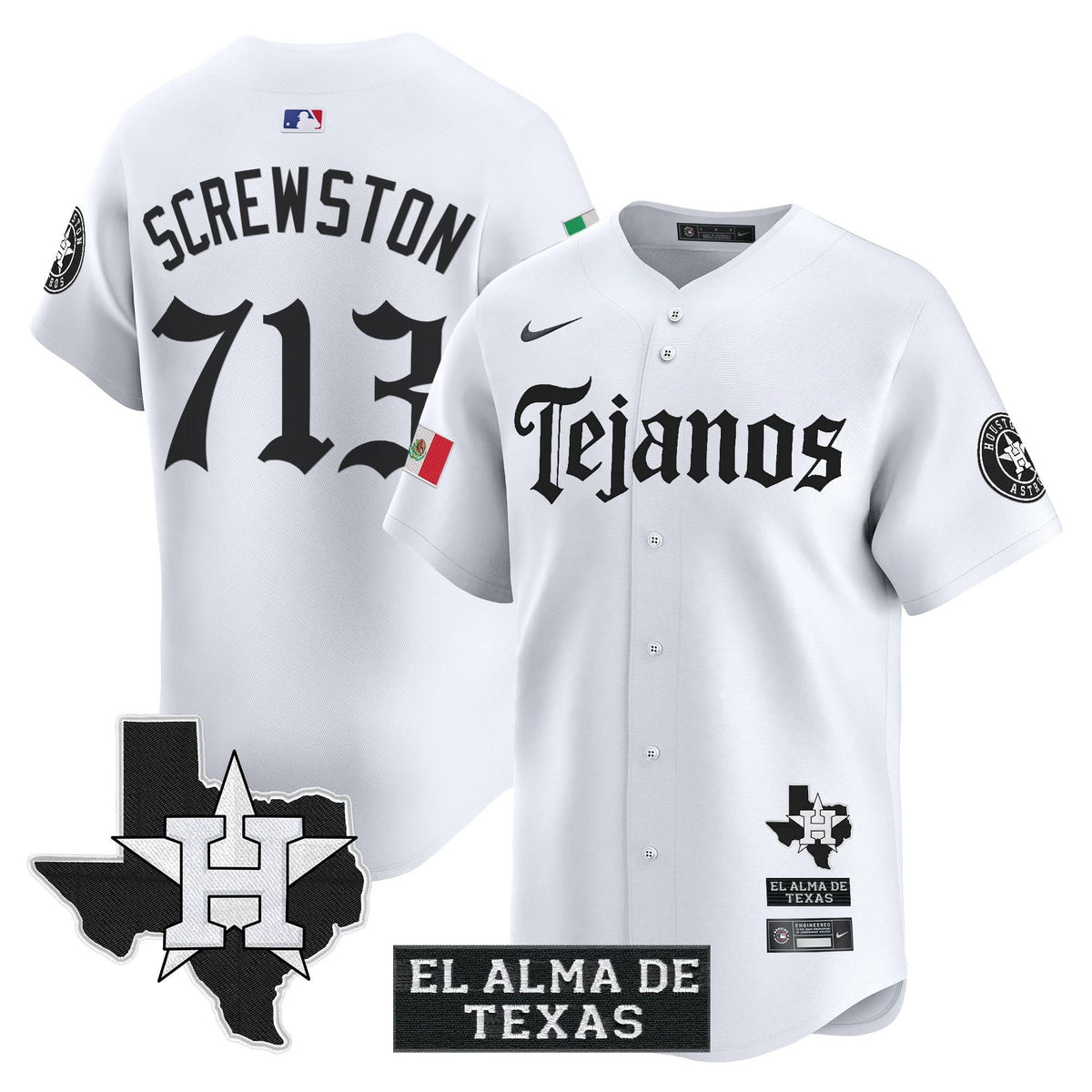 HA Mexico Tejano Barrio Style Vapor Premier Limited Jersey - Stitched