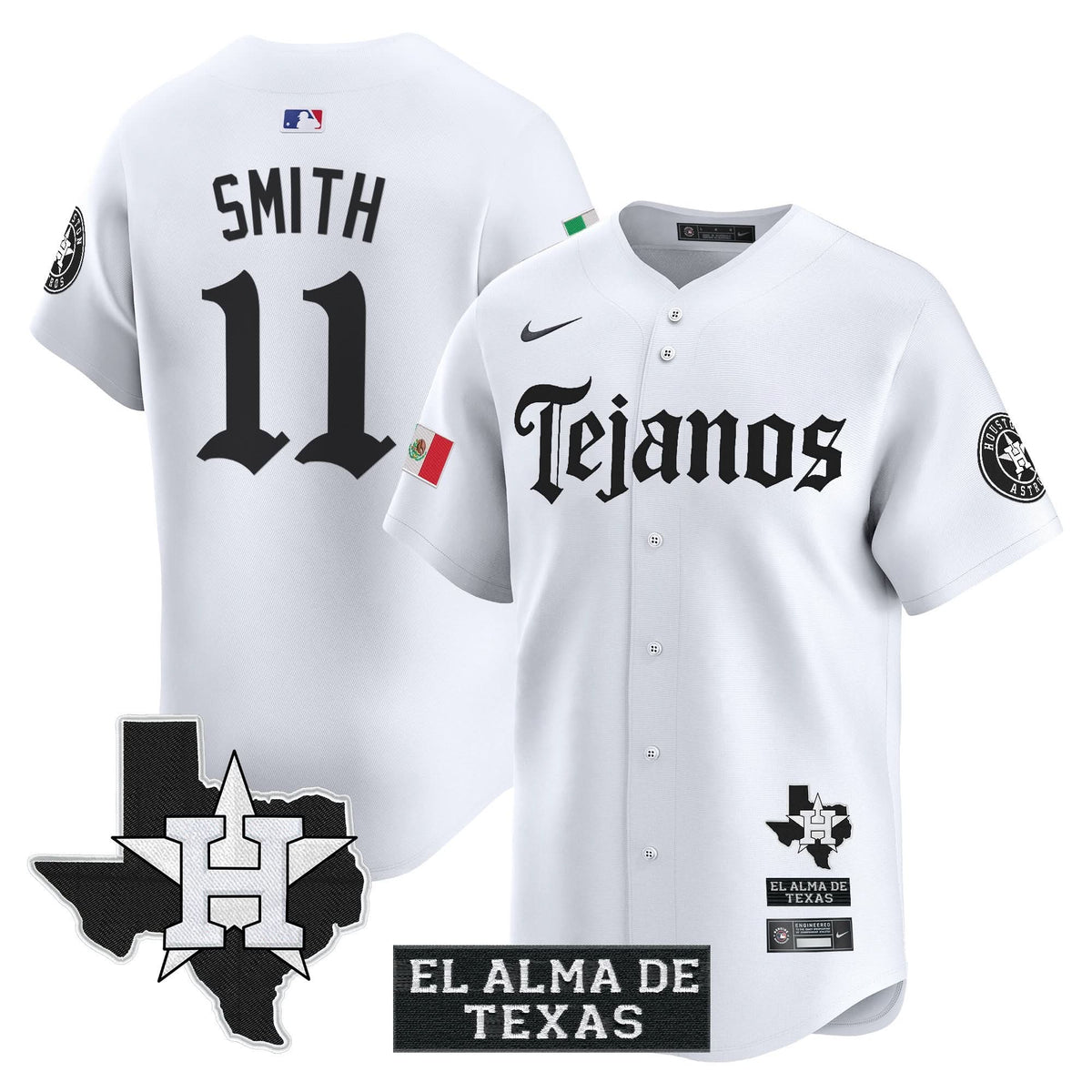 HA Mexico Tejano Barrio Style Vapor Premier Limited Jersey - Stitched
