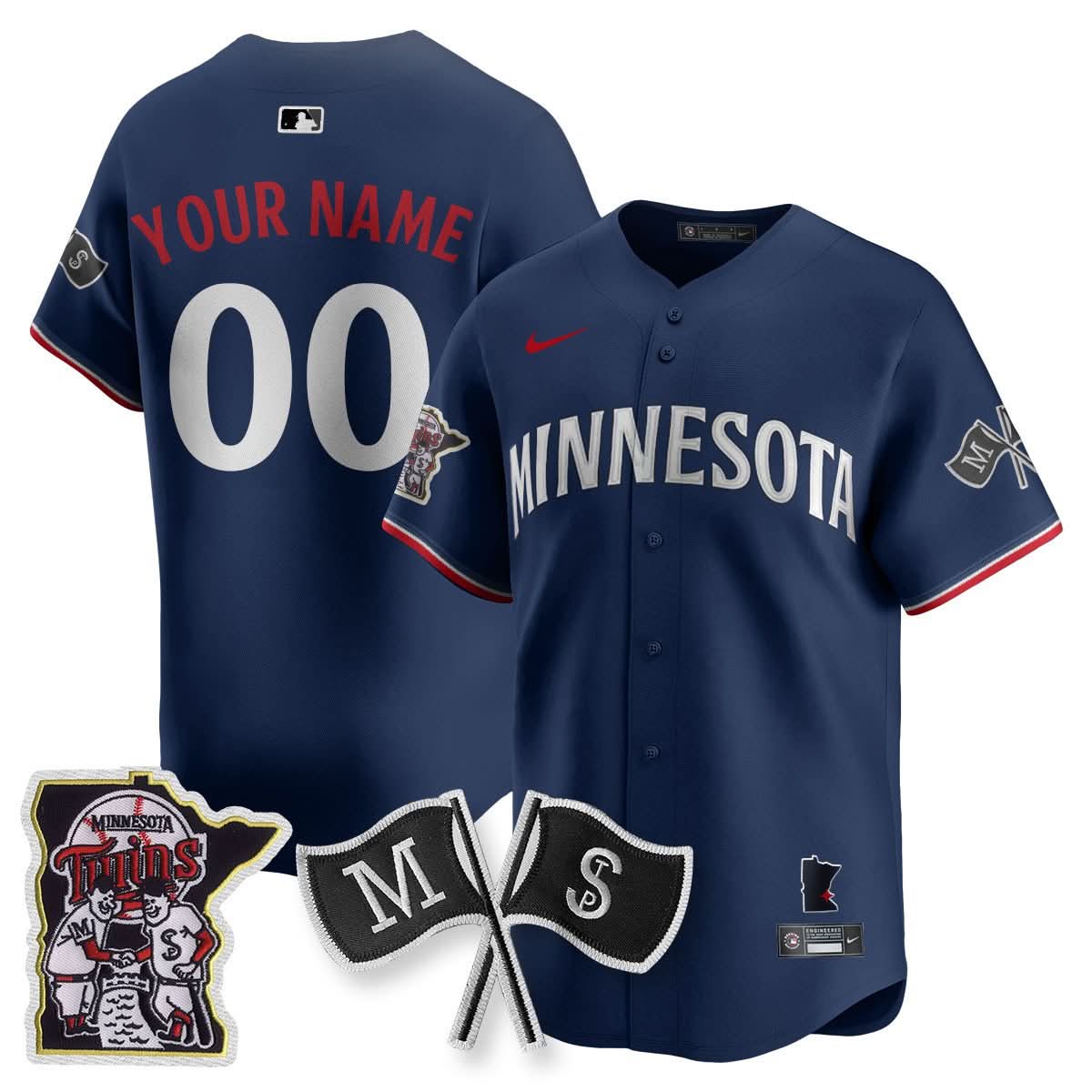 Custom Name/Gender MT Alternate Limited Jersey - Stitched