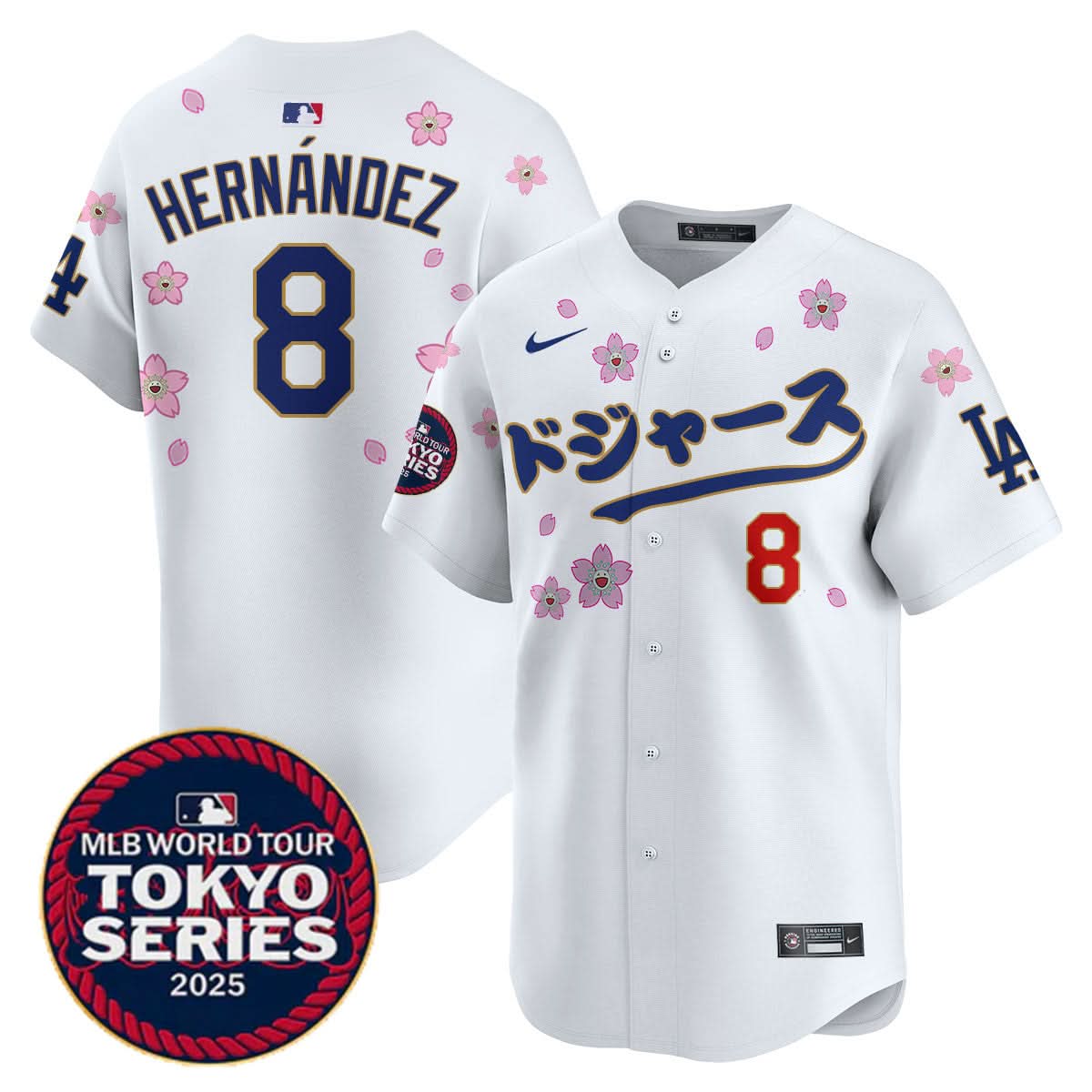 LAD Tokyo Series 2025 Vapor Limited Jersey N6 - Stitched