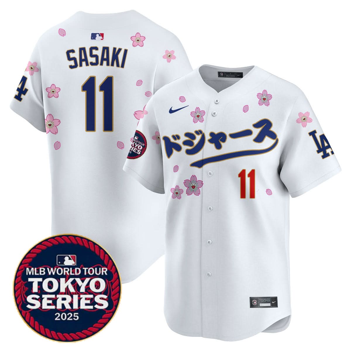 LAD Tokyo Series 2025 Vapor Limited Jersey N6 - Stitched