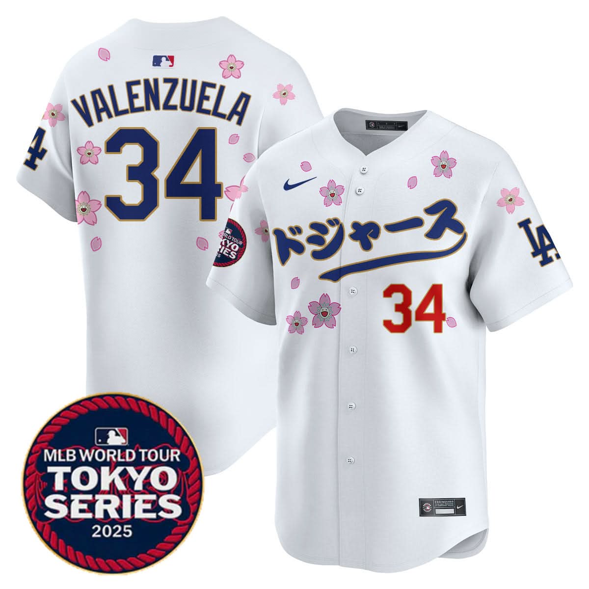 LAD Tokyo Series 2025 Vapor Limited Jersey N6 - Stitched