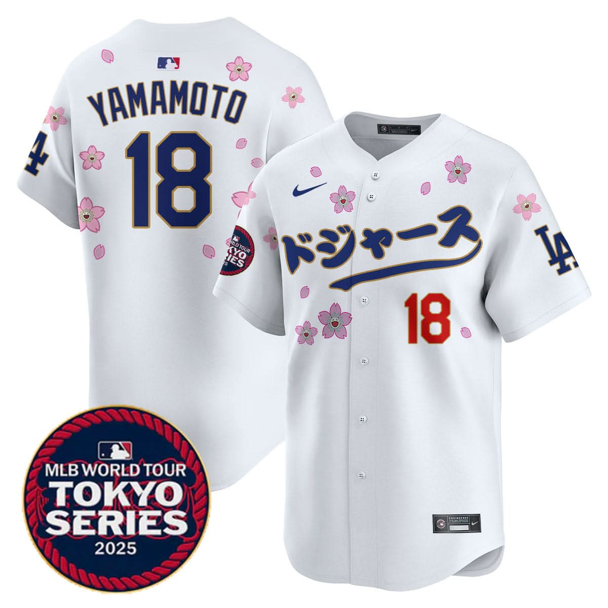 LAD Tokyo Series 2025 Vapor Limited Jersey N6 - Stitched