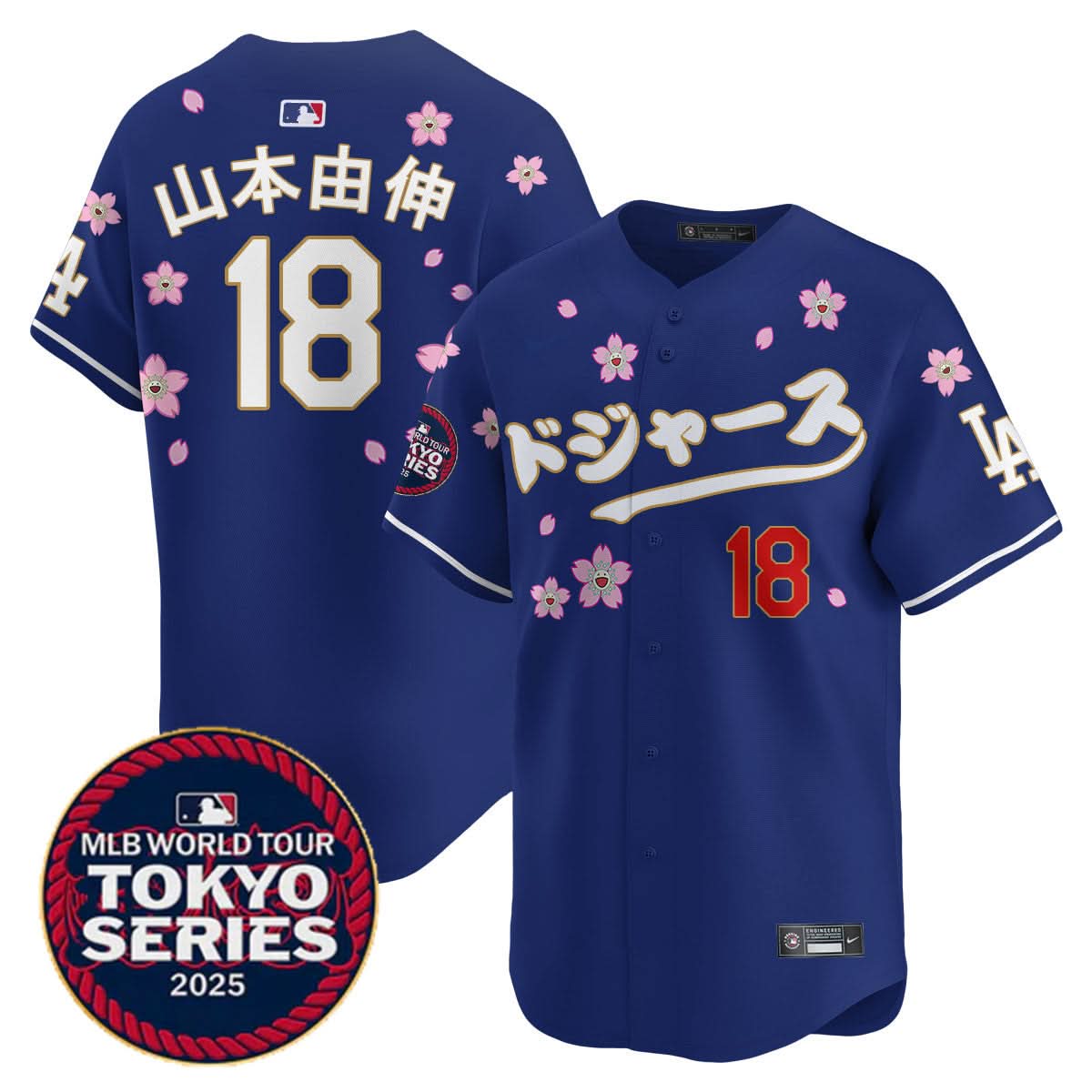 LAD Tokyo Series 2025 Vapor Limited Jersey N6 - Stitched