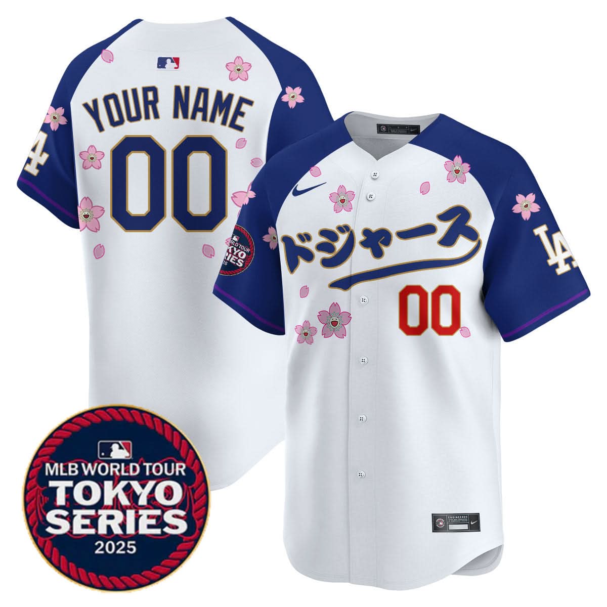 Custom LAD Tokyo Series 2025 Vapor Limited Jersey N6 - Stitched