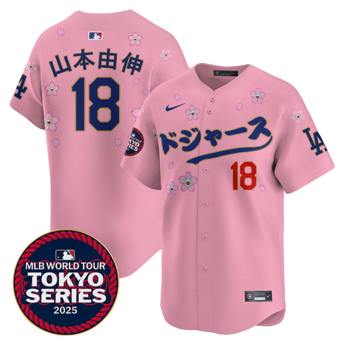 LAD Tokyo Series 2025 Vapor Limited Jersey N6 - Stitched